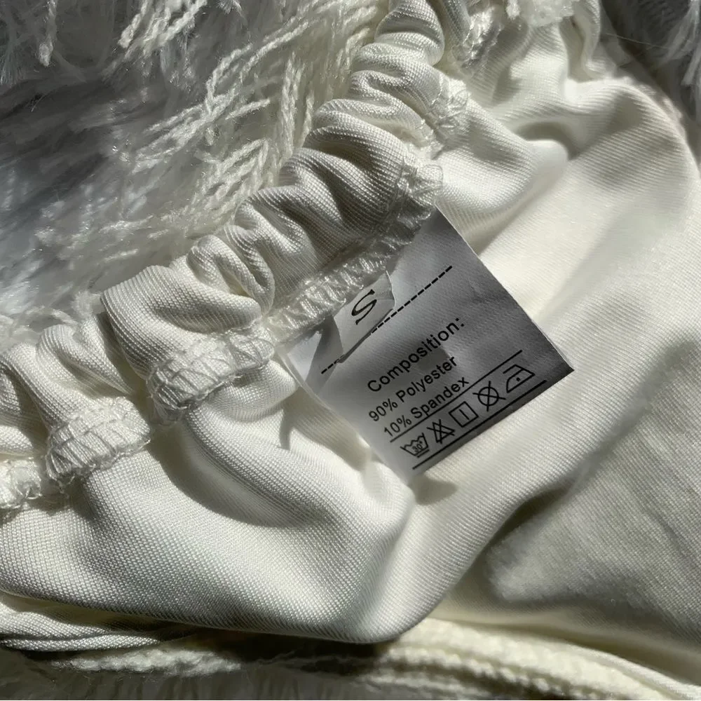 MICAS IVORY KNIT MAXI SKIRT SET - Picture 8 of 9